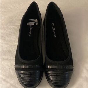 CL by Laundry Black Size 8.5W Ballet Flats